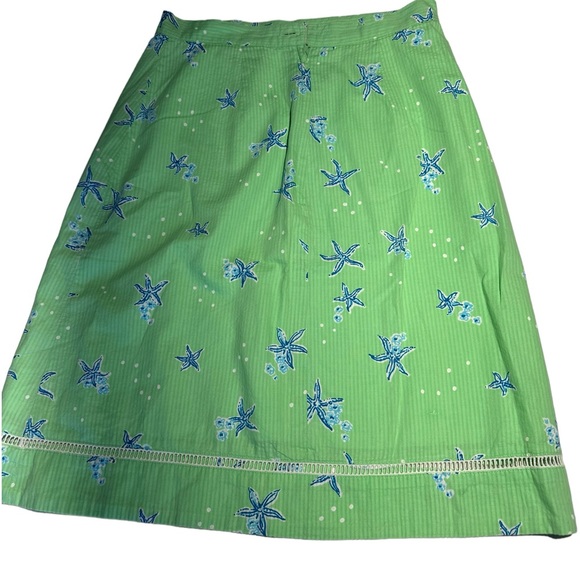 Lilly Pulitzer White Label Starlight Starfish Design
Scalloped Hem Skirt size 2 - Picture 2 of 11